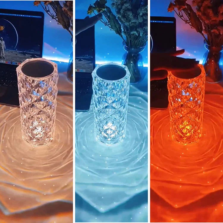 Crystal LED Desk Lamp